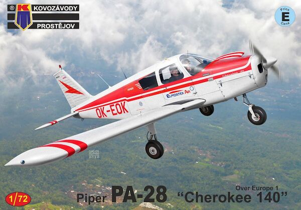 Piper PA-28 Cherokee 140 'Over Europe 1' (Czech Rep., U.K., Greece, Hungary) KPM72546