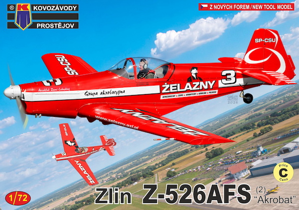 Zlín Z-526AFS 'Akrobat' (2) SP-CSU Zelazny, OK-ERE,YR-ZAS KPM72554