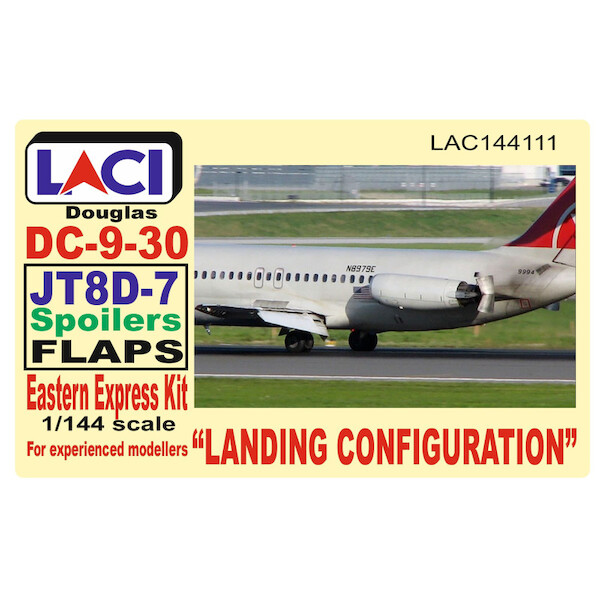 Landing Configuration DC9-30 Landing Configuration.(Eastern Express)  LAC144111