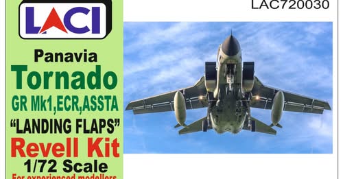 Tornado IDS, ECR, ASSTA and GR1 Flaps (Revell) (RESTOCK) LAC720030