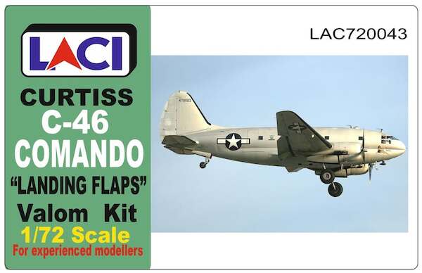 Curtiss C46 Commando Flaps (Valom) LAC720043