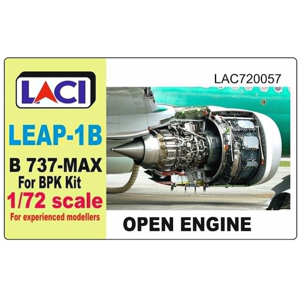 Boeing 737-Max LEAP 1B Open Left Engine (BPK) LAC720057
