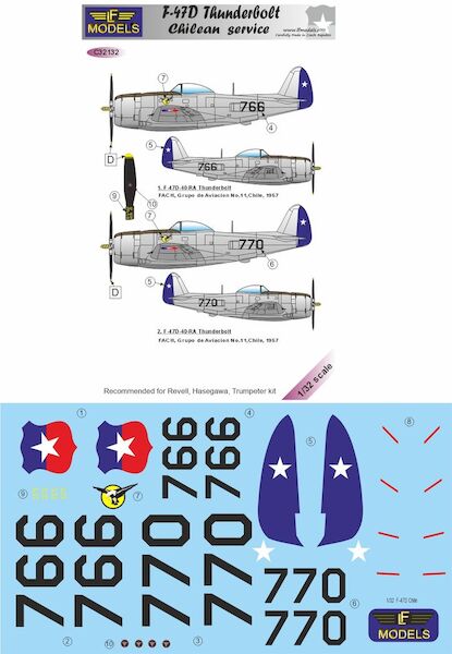 Republic F47D Thunderbolt in Chilean service c32132