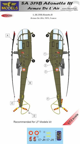 SA 319B Alouette III French Armee De L"Air c72289