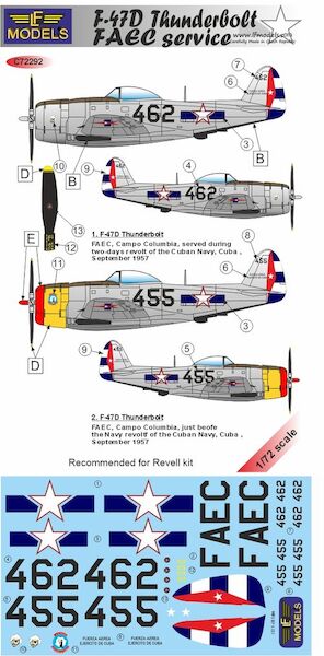 Republic F47D Thunderbolt in FAEC - Cuban Service c72292