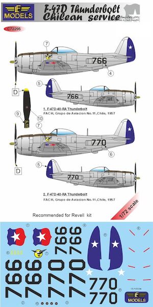 Republic F47D Thunderbolt in Chilean Service c72295