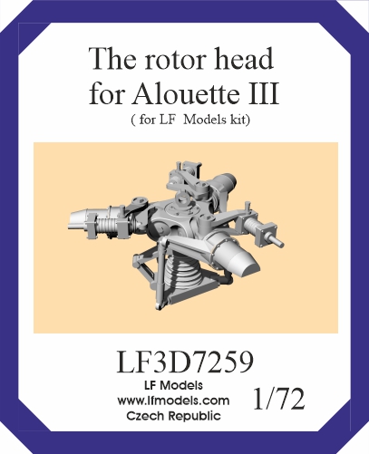 Rotor head for Alouette III (LF Models) LF3D7259
