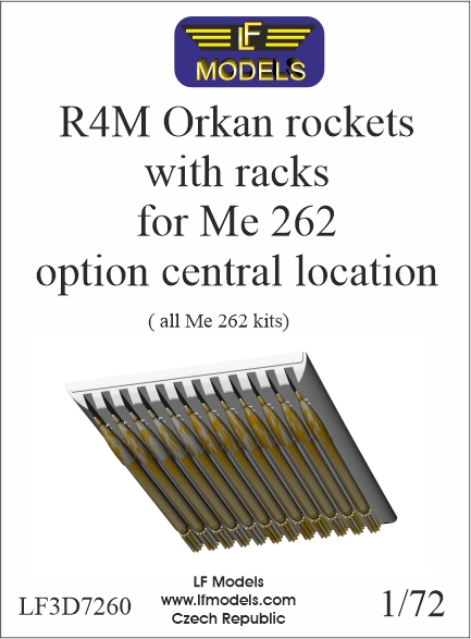 R4M Orkan rockets for Me 262 option central location LF3D7260