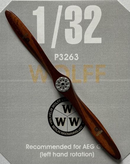 Hand made  wooden prop Wolf  (AEG GIV Left hand drive)  LFP3263