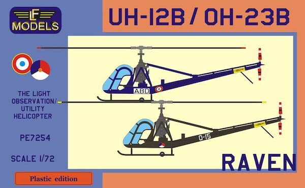 Hiller UH12B / HO23B Raven (Dutch AF, French Air Force) BACK IN STOCK PE-7254