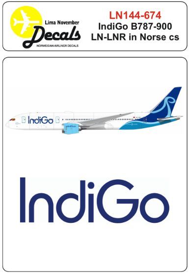 Boeing 787-900 (Indingo in Norse CS) LN144-674