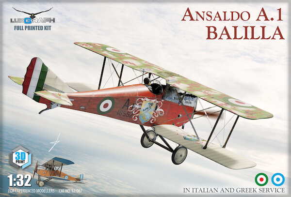 Ansaldo A1 Balilla in Greek and italian service (PREMIUM) 32-067A