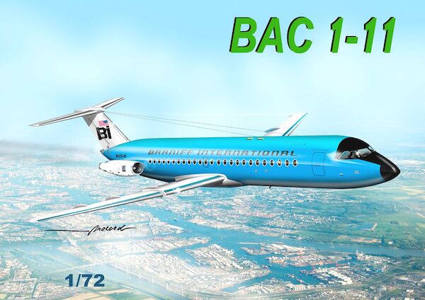 BAC 1-11 (Braniff) GP.115BRA