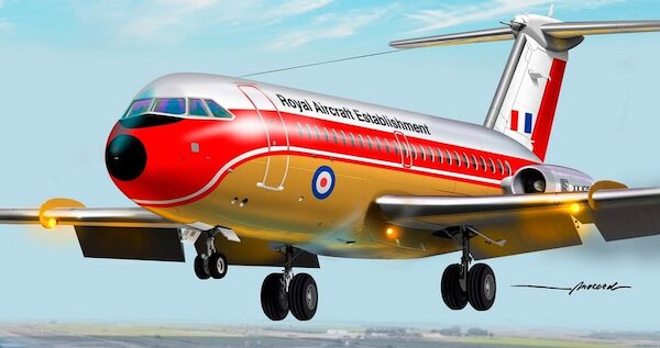 BAC 1-11 (RAE Royal Aircraft Establishment) GP.115RAE