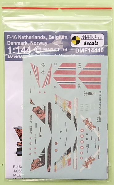 F-16 in service: BE, NL, DK, NO DMF14440
