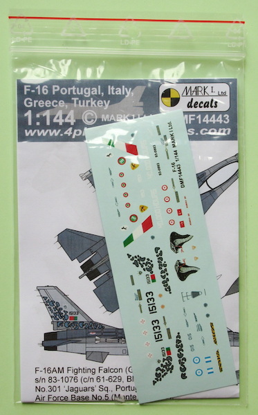 F-16 in service of Portugal, Italy, Greece, Turkey DMF14443