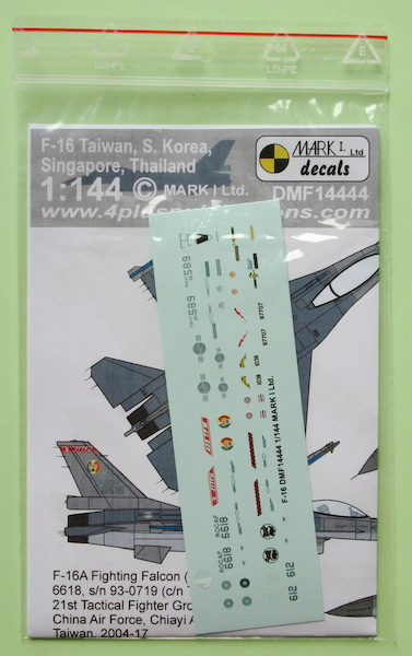 F-16 in Service of Taiwan, S.Korea, Singapore, Thailand DMF14444