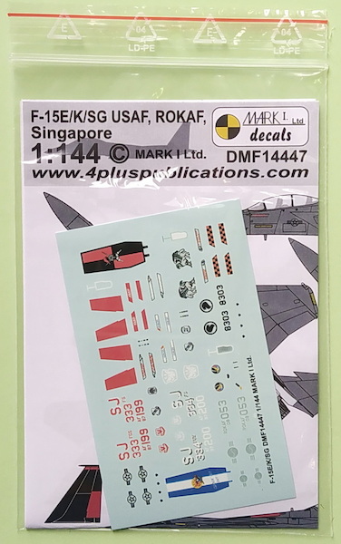 F15E/K/SG Strike Eagle in USAF, ROKAF and Singapore Service DMF14447