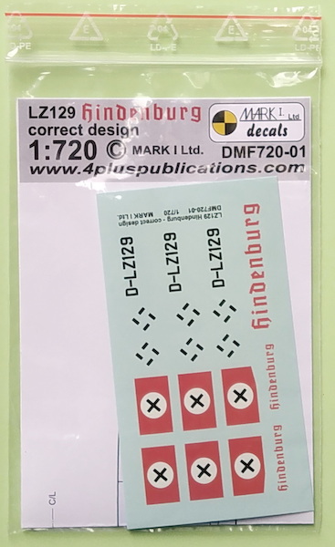 LZ129 Hindenburg Correct Design (Revell) DMF720-01