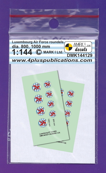 Luxembourg AF Insignia, 2 sets DMK144129