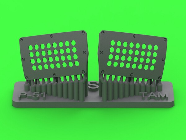 P51 Mustang Carburator Air Filter cover Standard Holed Type (Revell) AM-32-139