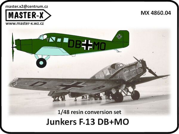 Junkers F.13 "Luftwaffe DB+MO " (Mikro Mir)  MX4860-04
