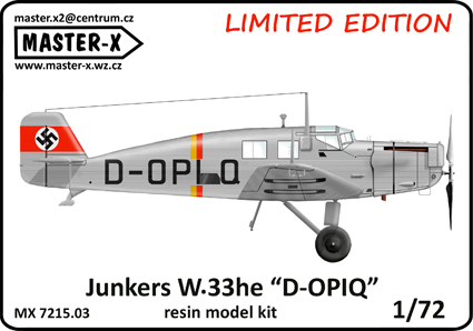 Junkers W.33he (D-OPIQ)  MX7215-3