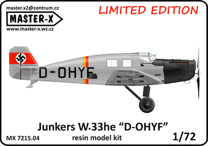 Junkers W.33he (D-OHYF)  MX7215-4
