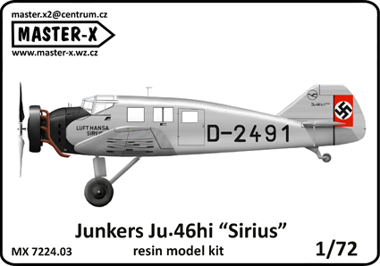 Junkers Ju.46hi (W/Nr.2745 D-2491 "Sirius")  MX7224-3