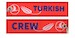 Keyholder with Turkish on one side and (Turkish) crew on other side 
