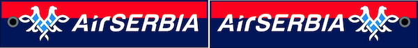 Keyholder withAir Serbia on both sides KEY-SERBIA
