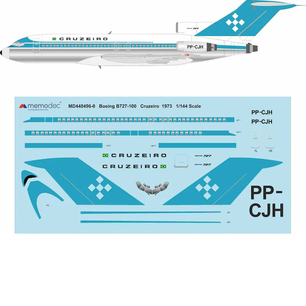 Boeing 727-121C (Cruzeiro 1973) MD440496-0