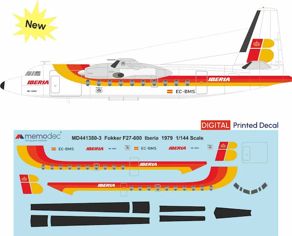 Fokker F27-600 Friendship (Iberia 1979) MD441380-23