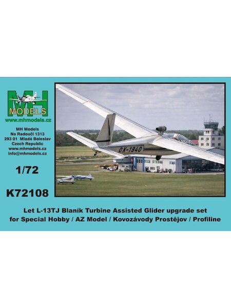 Let L13TJ Blanik Turbine assisted Glider upgrade set (Special Hobby, AZ. KP, Profiline) K72108