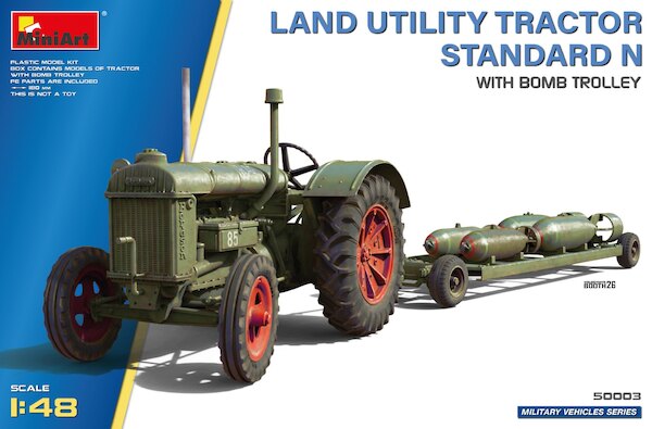 Land Utility Tractor Standard N with Bomb Trolley 50003