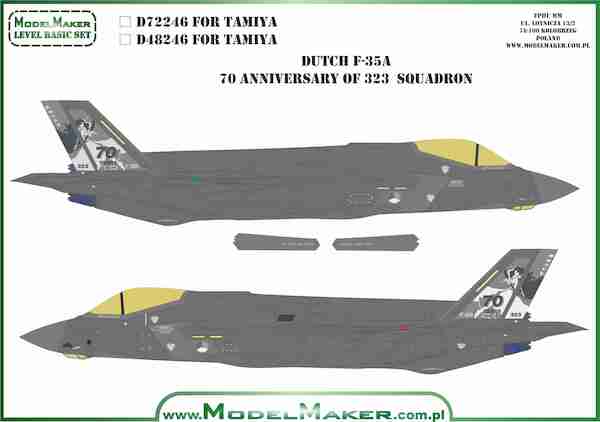 F-35A Lightning II (70th Ann. of 323 Squadron Klu) MMD-48246