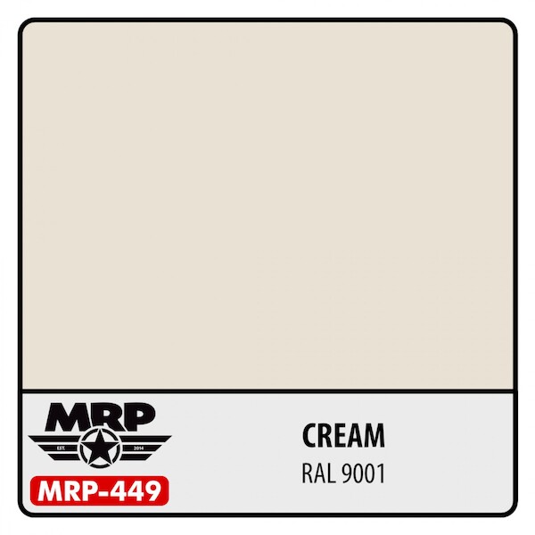 Cream (RAL9001) (30ml Bottle) MRP-449