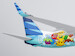 Boeing 737-800 Garuda Indonesia "Pikachu Jet GA #1" PK-GMU 08012