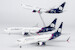 Boeing 737-800 Aeromexico N957AM new paint with scimitar winglets; "La Aerolínea Más Puntual Del Mundo" titles 08067