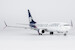 Boeing 737-800 Aeromexico N957AM new paint with scimitar winglets; "La Aerolínea Más Puntual Del Mundo" titles 08067