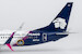 Boeing 737-800 Aeromexico N957AM new paint with scimitar winglets; "La Aerolínea Más Puntual Del Mundo" titles 08067