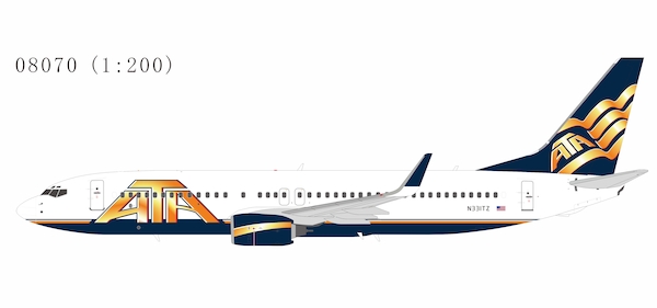 Boeing 737-800 American Trans Air - ATA Airlines N331TZ 08070