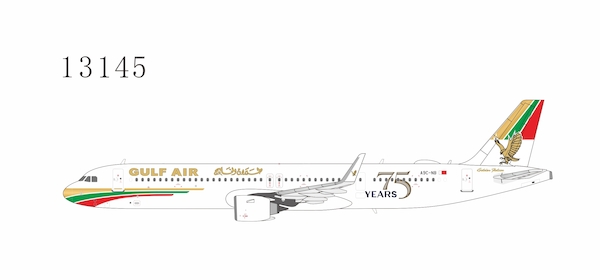 Airbus A321neo Gulf Air A9C-NB 75th Anniversary livery 13145