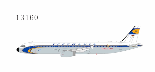 Airbus A321-200 Lufthansa D-AISZ Super Star heritage livery 13160