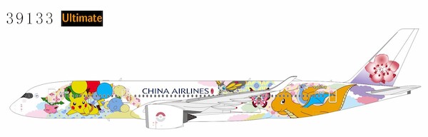 Airbus A350-900 China Airlines Pikachu Jet CI #2 B-18916 Luxurious Packaging 39133