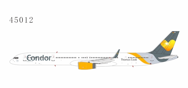 Boeing 757-300/w Condor D-ABOK Condor / Thomas Cook Airlines hybrid livery with heart tail 45012