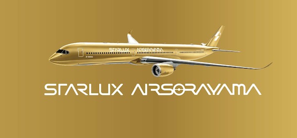 Airbus A350-1000 Starlux Airlines B-58554 Airsorayama Golden 57048