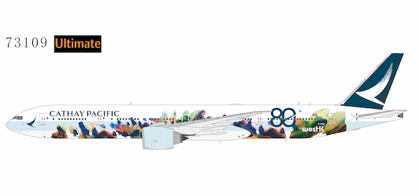 Boeing 777-300ER Cathay Pacific Airways B-KQU The Spirit of HongKong - West Kowloon Cultural District Luxurious packaging 73109 ULTIMATE