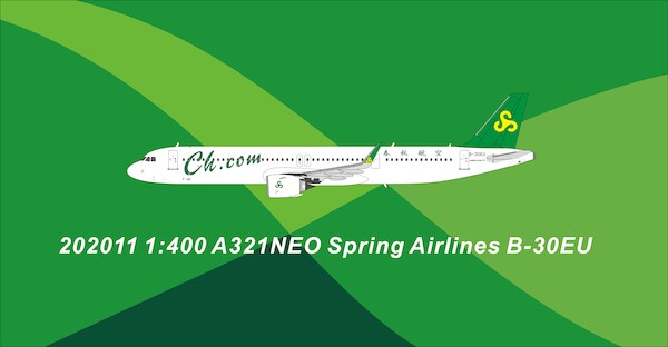 Airbus A321neo Spring Airlines B-30EU  202011