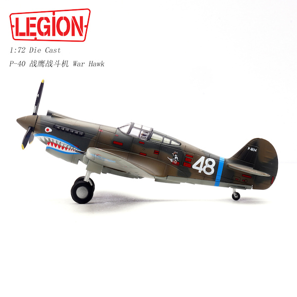 P-40C (Hawk 81A-2) P-8134 2nd PS (Pursuit Squadron), AVG (American Volunteer Group), Serial 48, David Lee ‘Tex” Hill China 1941-1942 14623LC